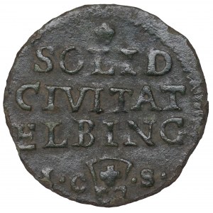 Germany, Saxony, Friedrich August II, Schilling 1763, Elbing
