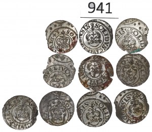 Swedish occupation of Riga, Christina Vasa, Set of shells (10 copies)