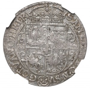 Sigismund III Vasa, Ort 1622, Bromberg - NGC AU Details