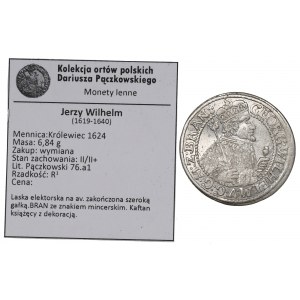 Germany, Preussen, Georg Wilhelm, 18 groschen 1624, Konigsberg
