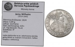 Germany, Preussen, Georg Wilhelm, 18 groschen 1624, Konigsberg