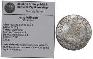 Prussia, Georh Wilhelm, 18 groschen 1623, Konigsberg