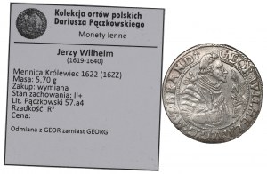 Germany, Preussen, Georg Wilhelm, 18 grochen 1622, Konigsberg
