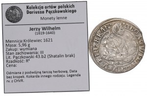 Germany, Preussen, Georg Wilhelm, 18 groschen 1621, Konigsberg