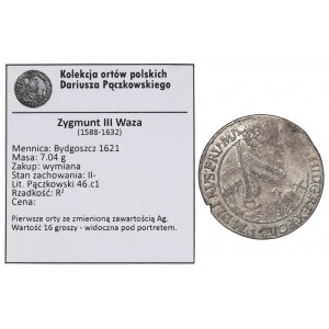 Sigismund III, 18 groschen 1621 Bromberg