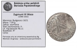 Sigismund III, 18 groschen 1621 Bromberg
