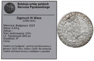 Sigismund III, 18 groschen 1624, Bromberg
