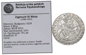 Sigismund III, 18 groschen 1624, Bromberg