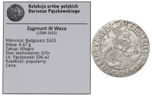 Sigismund III, 18 groschen 1623, Bromberg