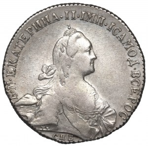 Russia, Catherine II, Rouble 1772