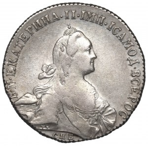 Russia, Catherine II, Rouble 1772