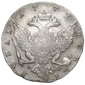 Russia, Catherine II, Rouble 1772