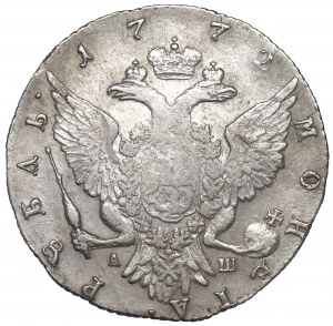 Russia, Catherine II, Rouble 1772