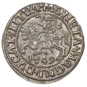 Sigismund II Augustus, Halfgroat 1549, Vilnius - LI/LITVA