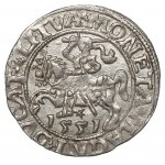 Sigismund II Augustus, Halfgroat 1551, Vilnius - overstrike DX/VX