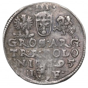 Sigismund III Vasa, 3 Groschen 1595 Olkusz