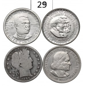 USA, Lot Half dollar 1893-1952