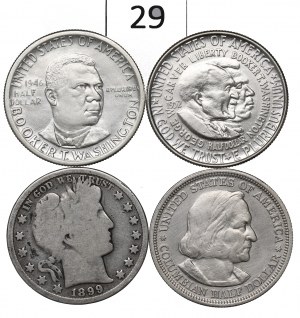 USA, Lot Half dollar 1893-1952