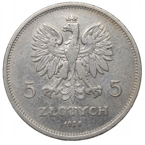 II Republic of Poland, 5 zloty 1928, Warsaw Nike