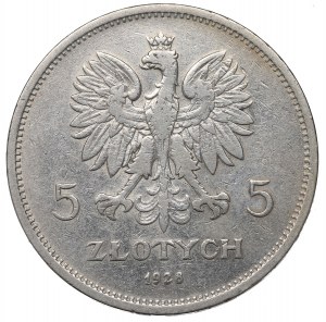II Republic of Poland, 5 zloty 1928, Warsaw Nike