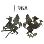 II RP, Patched emblems of the 66th Kashubian Infantry Regiment