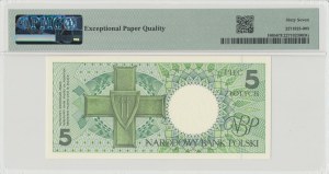 IIIRP, 5 gold 1990 - A - PMG 67EPQ