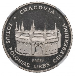 PRL, 20 złotych 1981 Kraków - Próba Ni NGC PF67 Cameo