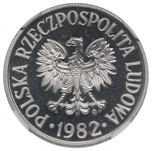 People's Republic of Poland, 50 pennies 1982 - NGC PF67