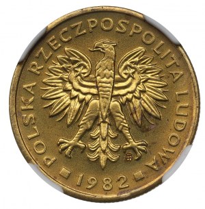 PRL, 2 zloty 1982 - NGC MS64 Proof Like