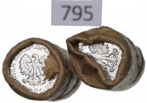 People's Republic of Poland, Set of mint rolls of 10 pennies