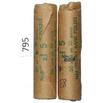 People's Republic of Poland, Set of mint rolls of 10 pennies