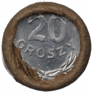 People's Republic of Poland, Mint roll of 20 pennies 1979