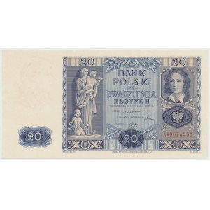 II RP, 20 złotych 1936 AA