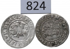 Sigismund I, Lot of halfgroats 1519, Vilnius