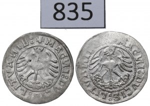 Sigismund I the Old, 1520 half-penny set, Vilnius