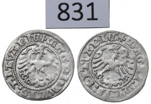 Sigismund I the Old, 1512 half-penny set, Vilnius