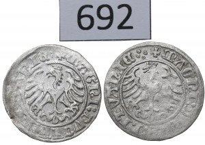 Sigismund I the Old, 1509 half-penny set, Vilnius