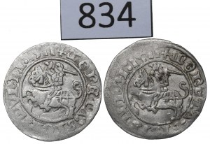 Sigismund I the Old, 1511 half-penny set, Vilnius