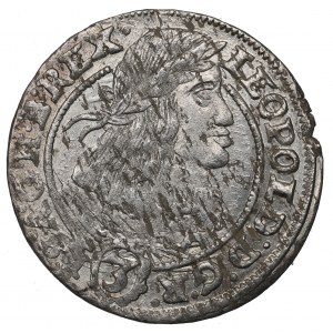 Schlesien under Habsburg, 3 kreuzer 1661, Breslau
