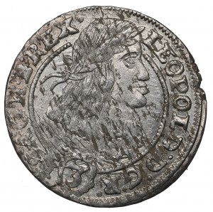 Schlesien under Habsburg, 3 kreuzer 1661, Breslau