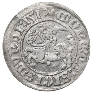 Sigismondo I il Vecchio, mezzo penny 1510, Vilnius - 1510/LITVANIE-:-.