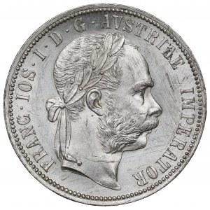 Austria, Franz Joseph, 1 florin 1887