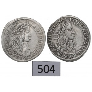 Austria, serie di 15 krajcars 1663, Vienna