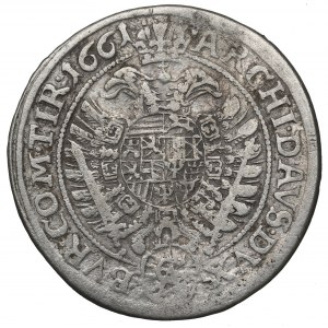 Austria, Leopold, 15 kreuzer 1661 Vienna