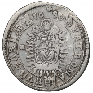 Hungary, 15 kreuzer 1680