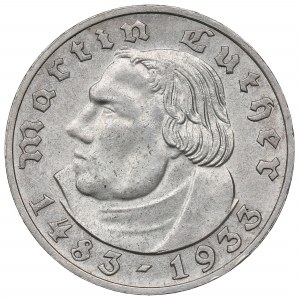 Germany, 2 mark 1933 A Luther