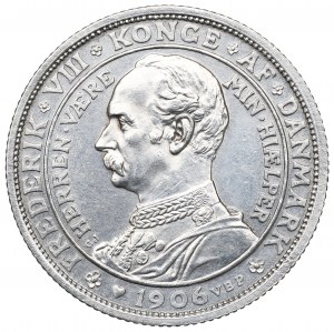 Denmark, 2 kroner 1906