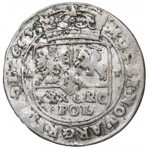 John II Casimir, 30 groschen 1665, Bromberg