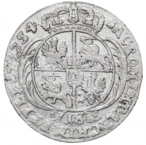 Germany, Saxony, Friedrich August II, 18 groschen 1754 - efraim