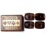 Czechoslovakia, Bridge box including ashtrays